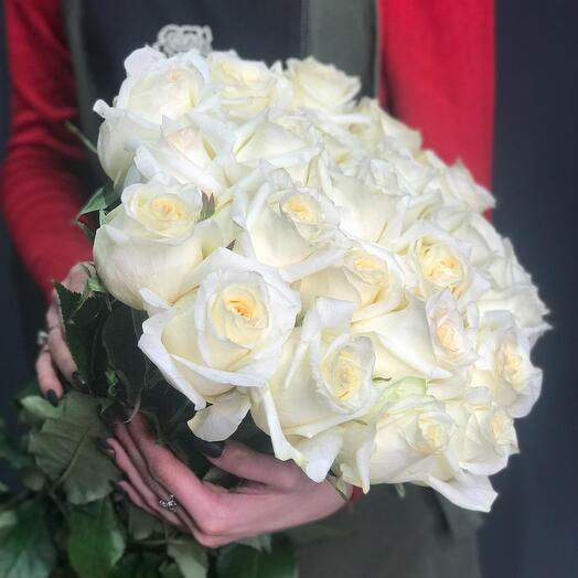 Cream rose Monobucket ( 21 pcs)