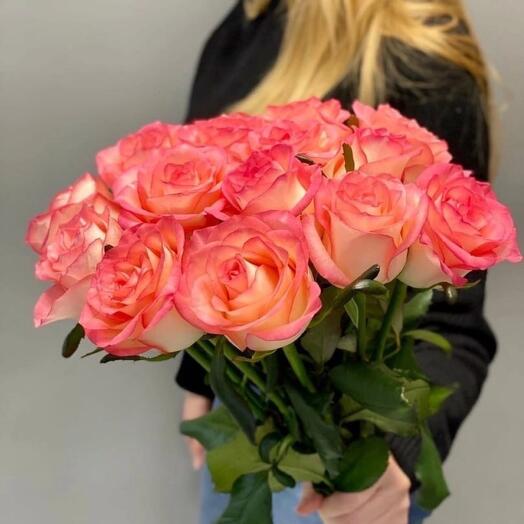 Ramo de 15 rosas Rosadas