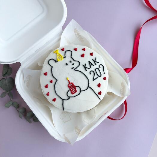 Pastel de cumpleaños Bento