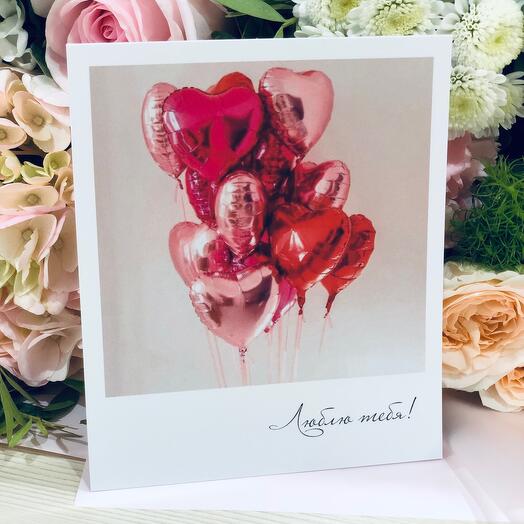 Букетная карточка