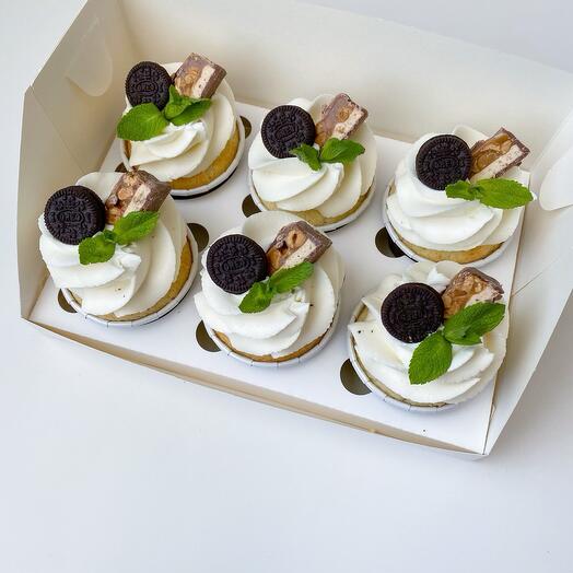 Cupcakes 6pcs