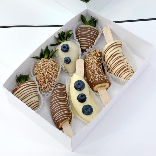 Набор «Бананы клубника» мини