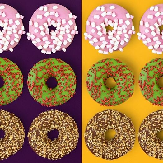 Пончики Гавайский набор 12 шт. Читмил L