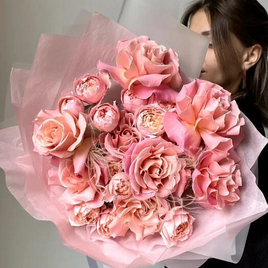 Букет «Розовые облака»