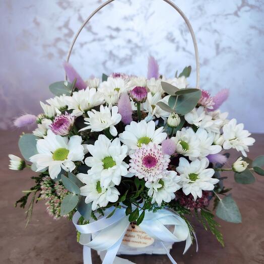 Cesta de flores