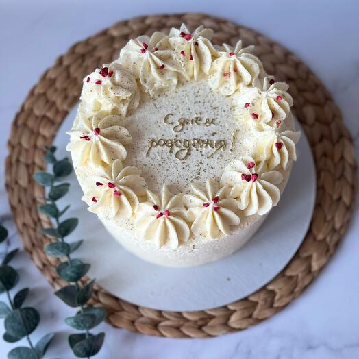 Торт  «С днем рождения»