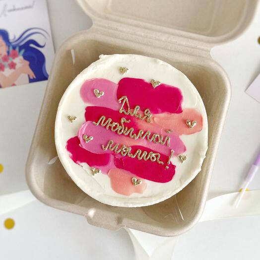 Бенто торт «для любимой мамы»