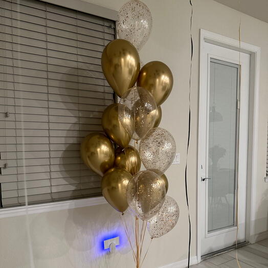 Set 15 balloons