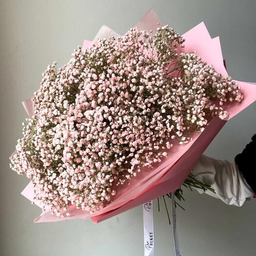 Большое облако из гипсофилы