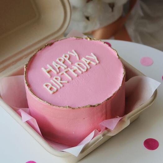 Бенто-торт «HAPPY BIRTHDAY»