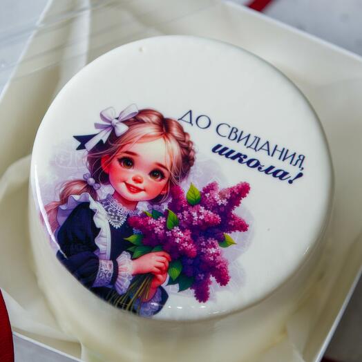 Бенто торт на выпускной "До свидания, школа!"