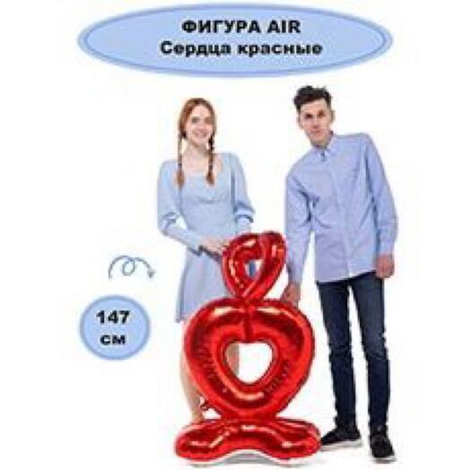 Фигура Сердце ️на подставке 147см