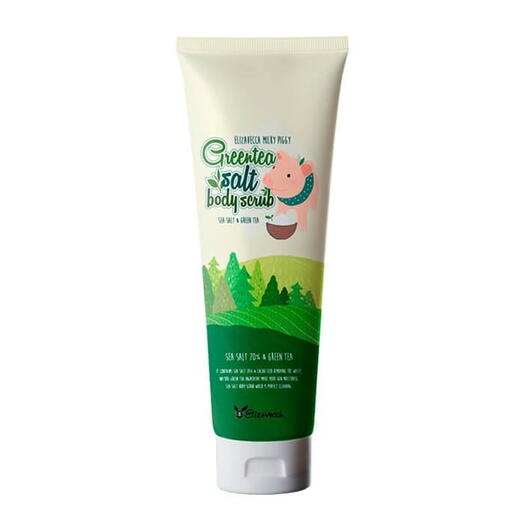 Elizavecca Скраб для тела с экстрактом зеленого чая 300 г Green tea salt Body scrub