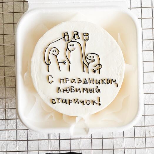 Бенто торт в подарок парню, мужу, брату, другу