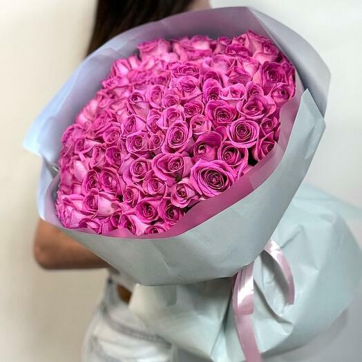 Bouquet of 101 Pink Roses