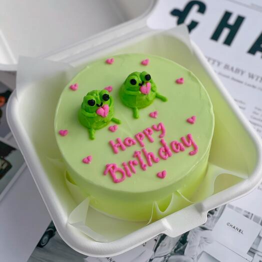 Bento con ranas para novia / niña