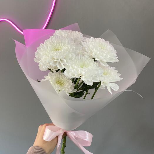 Мини букетик из хризантемы🌸