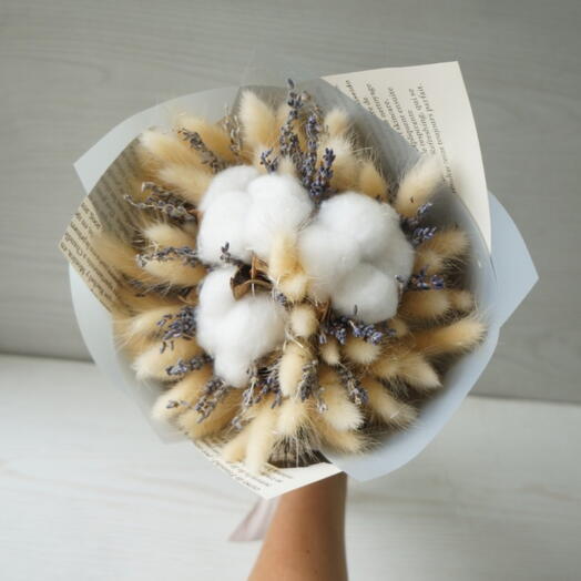 Букет из сухоцветов "Нежность природы"