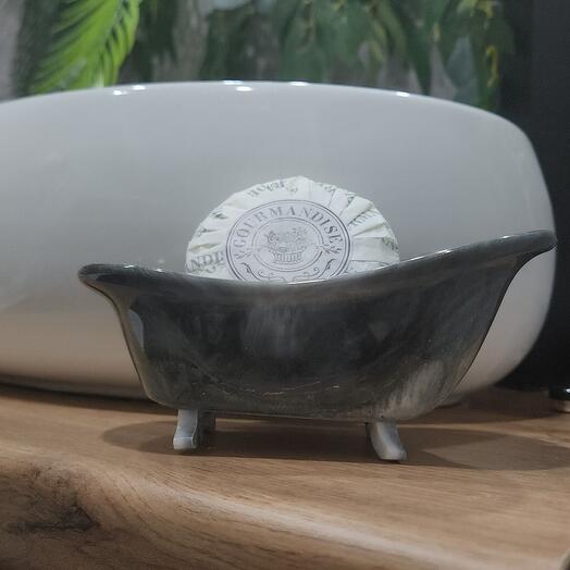 Дизайнерская мыльница (органайзер) ручной работы из эпоксидной смолы