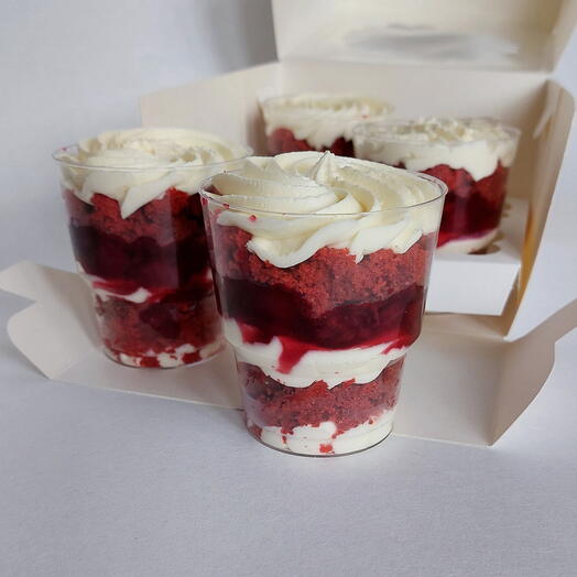 Terciopelo rojo trifle