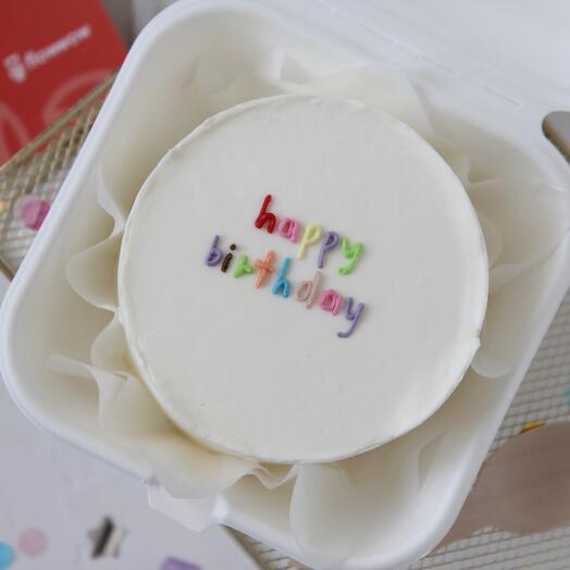 БЕНТО торт "Happy Birtday" на день рождения