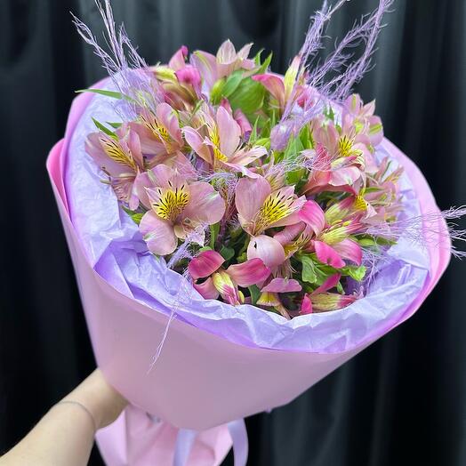 Вдохновение 💘 букет из альстромерий