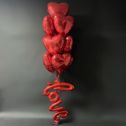 Фольгированные шары ♥️ с любовью