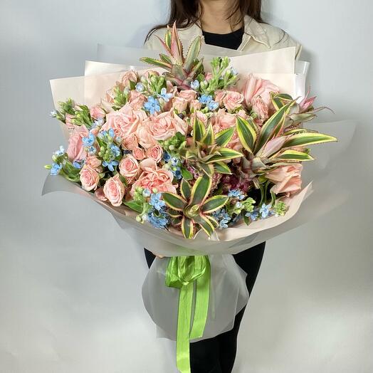 A delicate bouquet