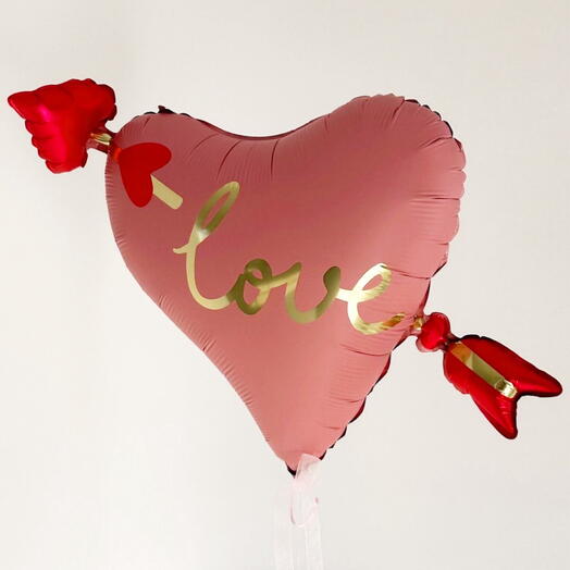 Heart-shaped balloon