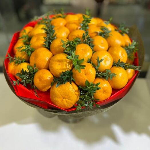 Букет из мандарин