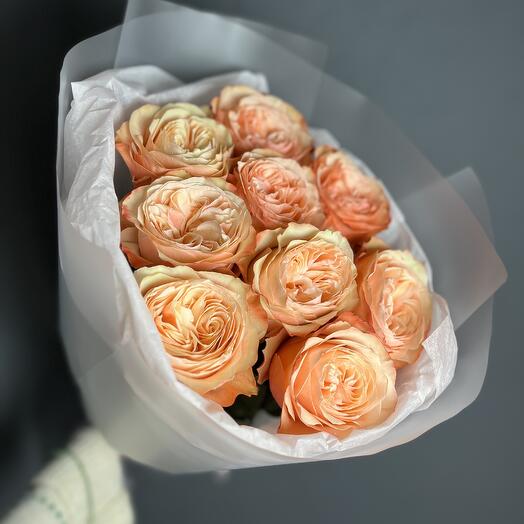 Ramo de rosas de peonía cajala 🧡