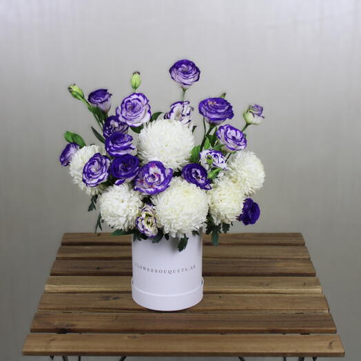 Blue Lisianthus Box