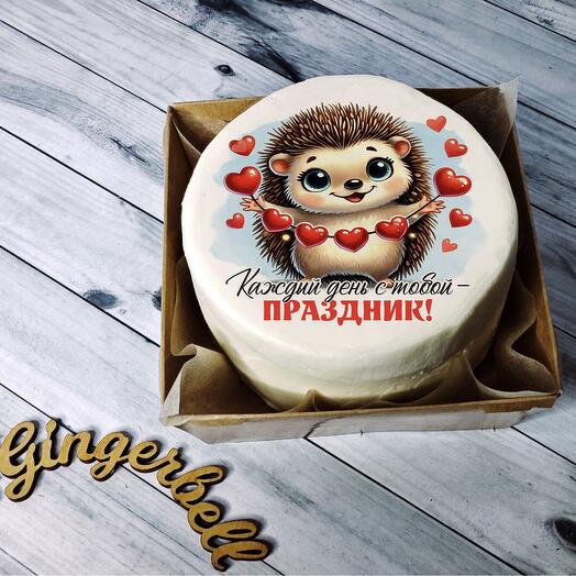 Бенто торт "Каждый день с тобою - праздник" , любовь, в подарок