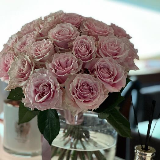 Pink bouqet roses