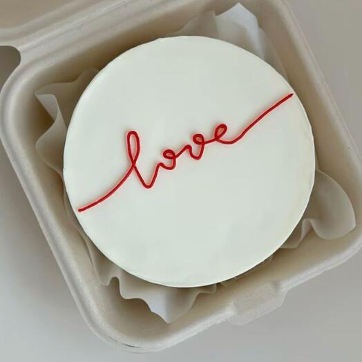 Торт бенто любовь