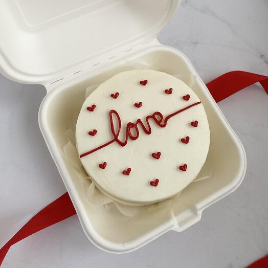 Бенто тортик «love»