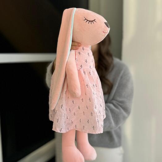 Мягкая игрушка «ЗАЙКА СПЛЮШКА» розовый