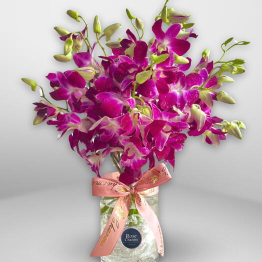 Orchid Elegance Vase