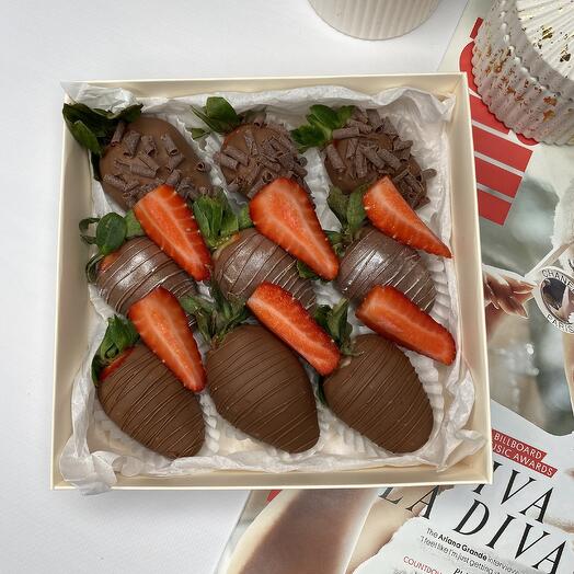 Клубника в шоколаде «Четвертинка»