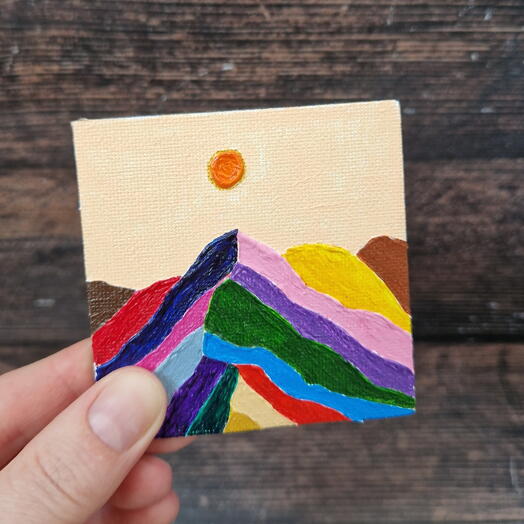 Магнит "горы"