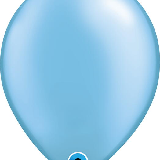 Latex Pastel Blue Helium Balloon