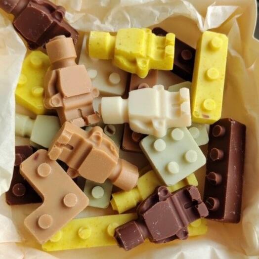 Лего шоколадки