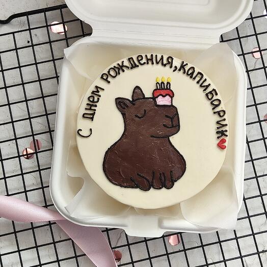Бенто-торт "Капибарик"