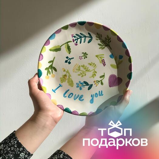 Подарочный сертификат Мастер-класс по росписи керамики, 1 чел. в составе группы (2 часа)