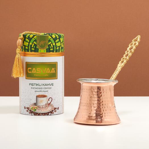 Фисташковое кофе с туркой