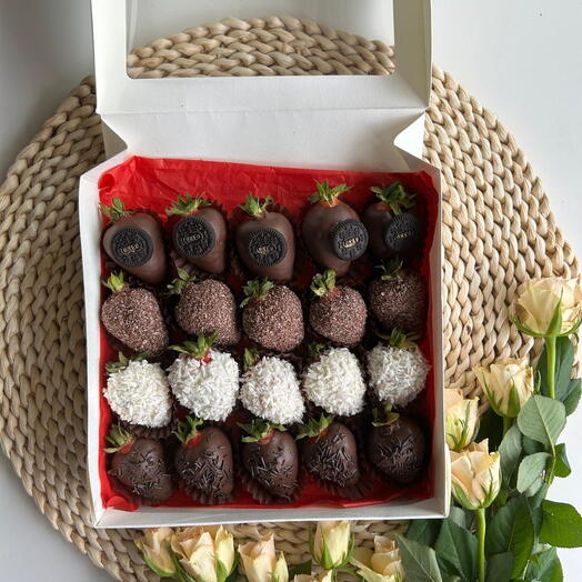 Truskawki w czekoladzie 20 st