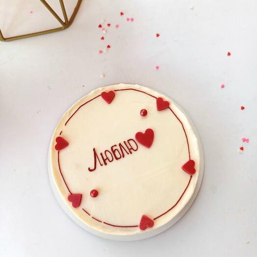 Торт "люблю"