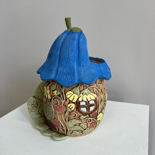 Ваза «Цветочный домик»