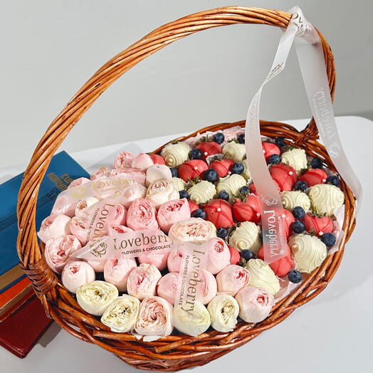 Корзина с цветами