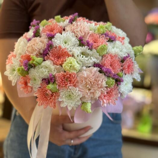 Цветы в цилиндре🌸
